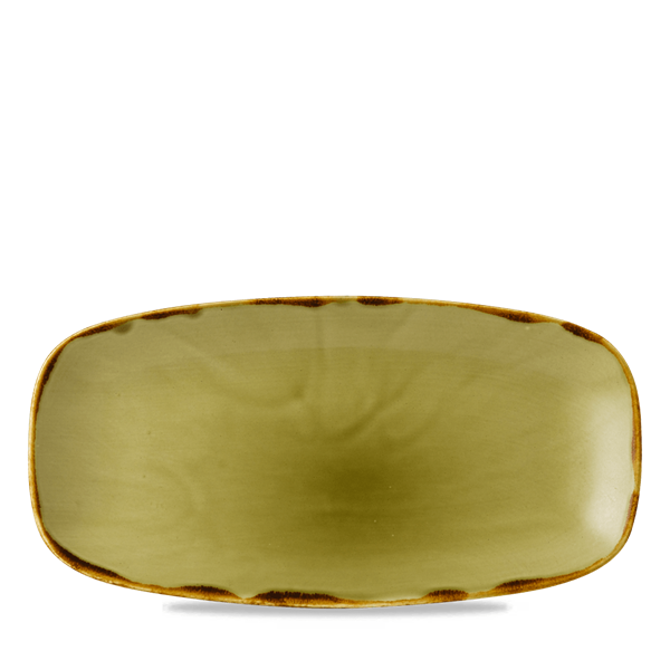 Harvest Green Chefs Oblong Plate 11.75 x 6inch