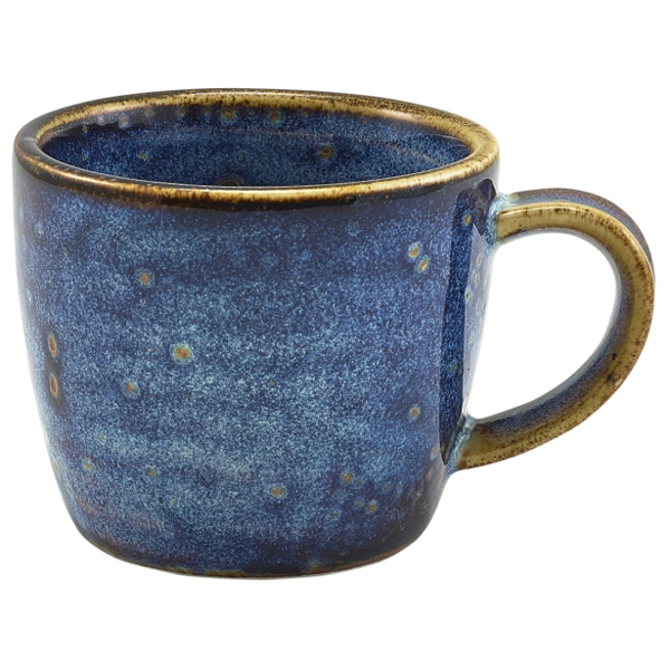 Terra Porcelain Espresso Cup Aqua Blue 3oz / 90ml