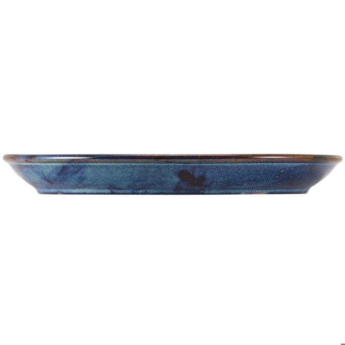 Terra Porcelain Coupe Plates Aqua Blue 9.4inch / 24cm