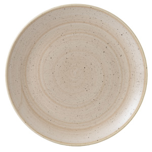 Churchill Stonecast Nutmeg Cream Coupe Plate 10.25&quot; / 26cm