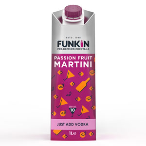 Funkin Passionfruit Martini Cocktail Mixer 1ltr