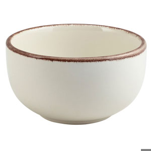 Terra Stoneware Sereno Brown Round Bowl 4.9inch / 12.5cm