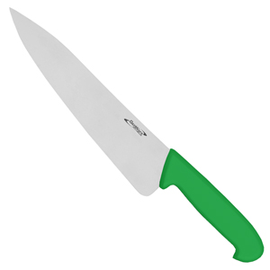 Genware Chefs Knife 8inch Green - Salad &amp; Fruit